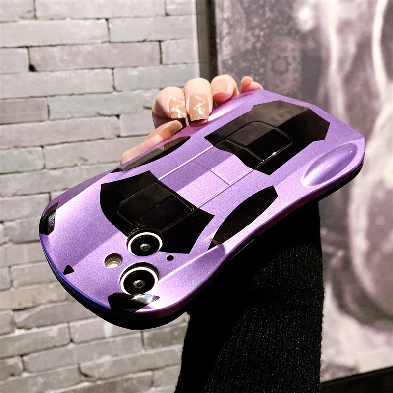 Cool Supercar Full-Body Shockproof Silicone Durable Phone Case